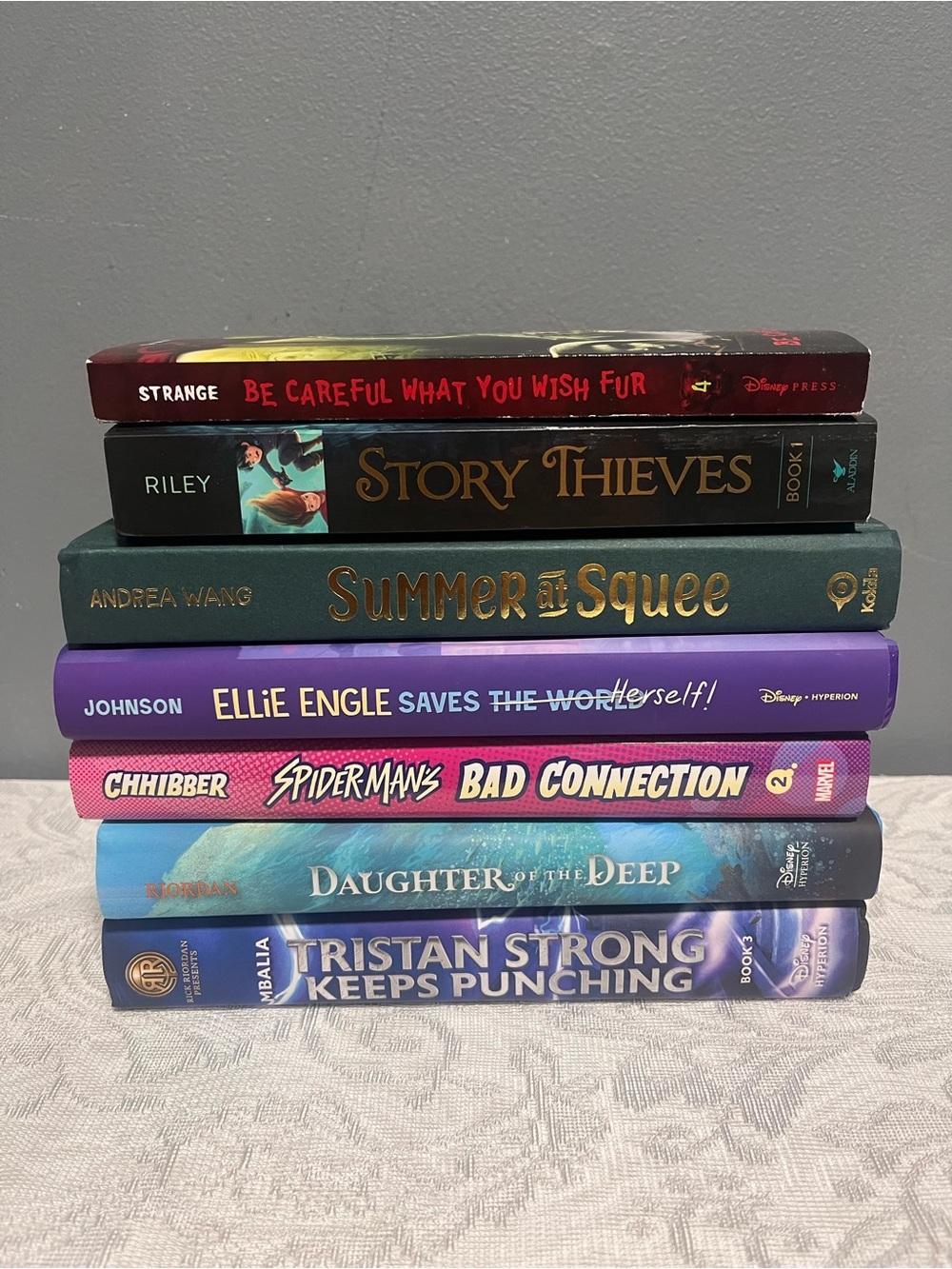 7-Book Lot Ages 9-12  variety